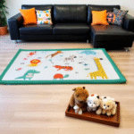 Jungle Joy Memory Foam Sensory Djinn Rug – 100 x 150 cm
